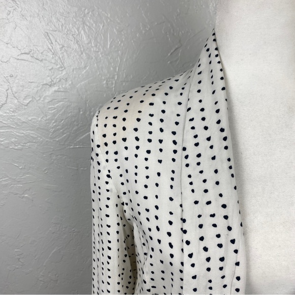 Just Female dot relaxed “mou” blazer size Large - Picture 3 of 11